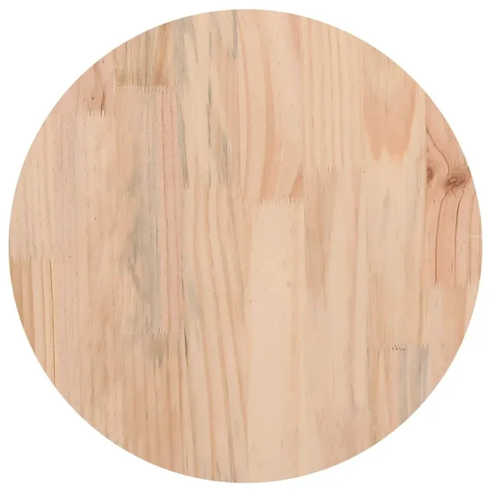 vidaXL Superficie de mesa madera maciza de pino Ø30×2,5 cm