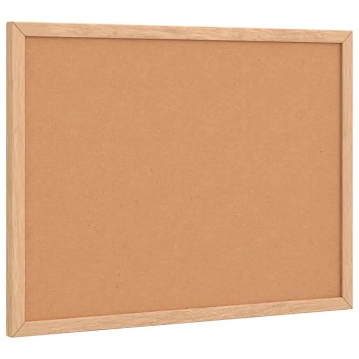 vidaXL Tablero de corcho con marco de madera de pino macizo 40×30 cm
