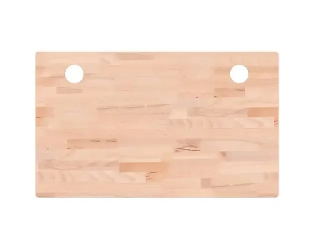 vidaXL tablero de escritorio madera maciza de haya 100x60x4 cm | Brico Depôt Quantità Limitata