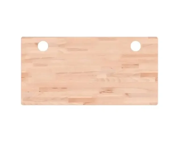 vidaXL tablero de escritorio madera maciza de haya 110x55x4 cm | Brico Depôt Spedizione Espresso