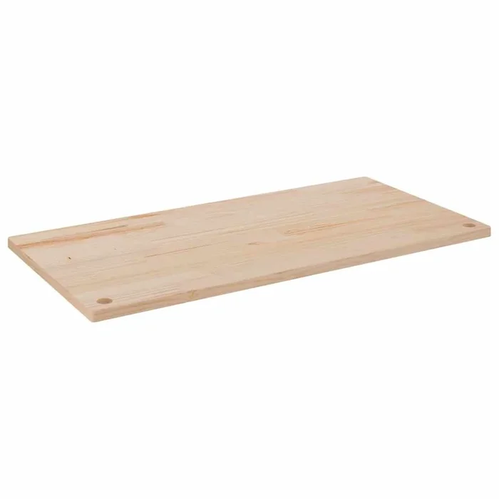 vidaXL Tablero de escritorio madera maciza de pino 110x55x2,5 cm (2)