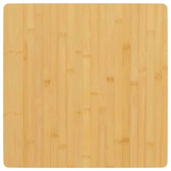 vidaXL Tablero de mesa de bambú 60x60x4 cm