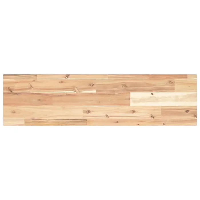 vidaXL Tablero de mesa rectangular madera maciza acacia 80x20x2 cm