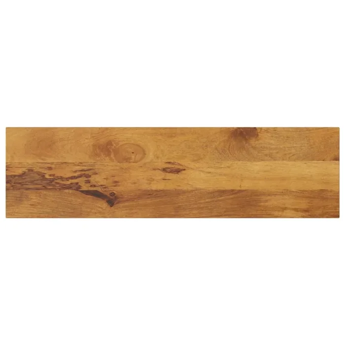 vidaXL Tablero de mesa rectangular madera maciza mango 100x30x2,5 cm
