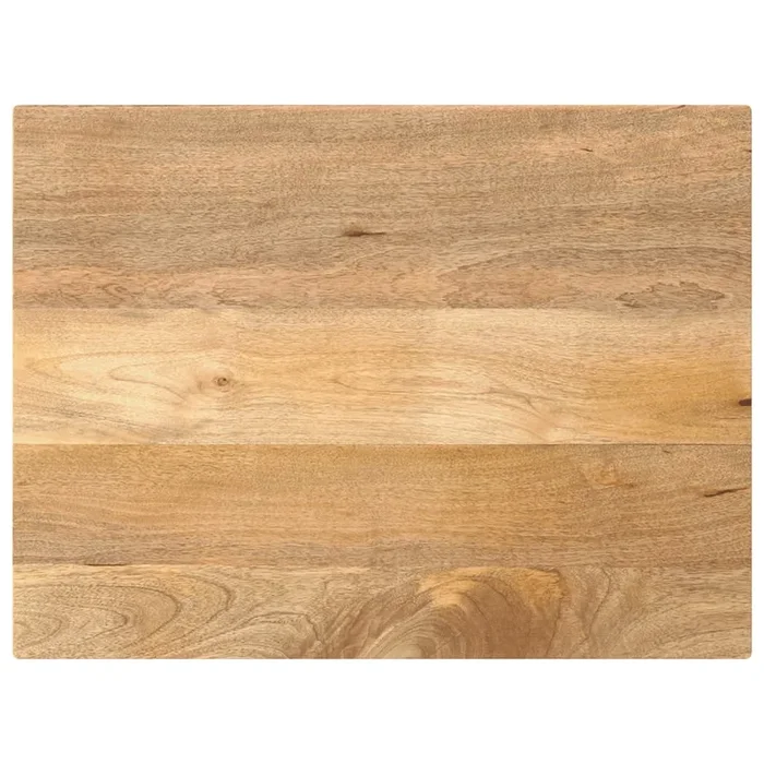 vidaXL Tablero de mesa rectangular madera maciza mango 70x60x2,5 cm