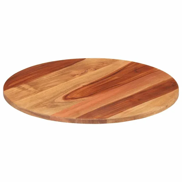 vidaXL Tablero de mesa redonda madera maciza de acacia 15-16 mm 40 cm