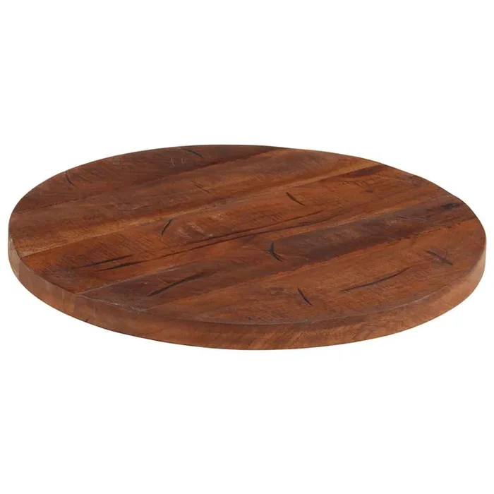 vidaXL Tablero de mesa redondo madera maciza reciclada Ø 40×2,5 cm