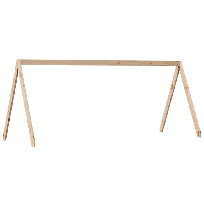 vidaXL Techo de cama infantil madera maciza pino 199×80,5×88 cm