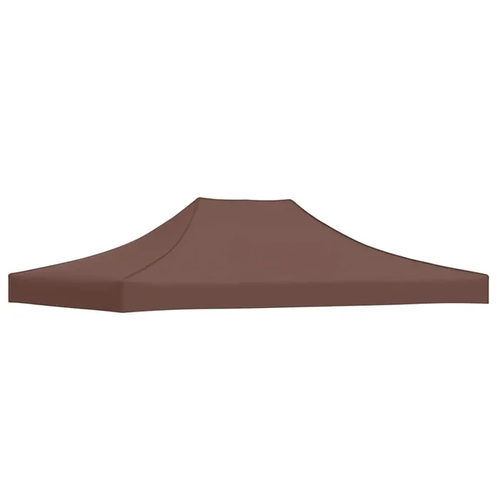 vidaXL Techo de carpa para celebraciones marrón 4×3 m 270 g/m²