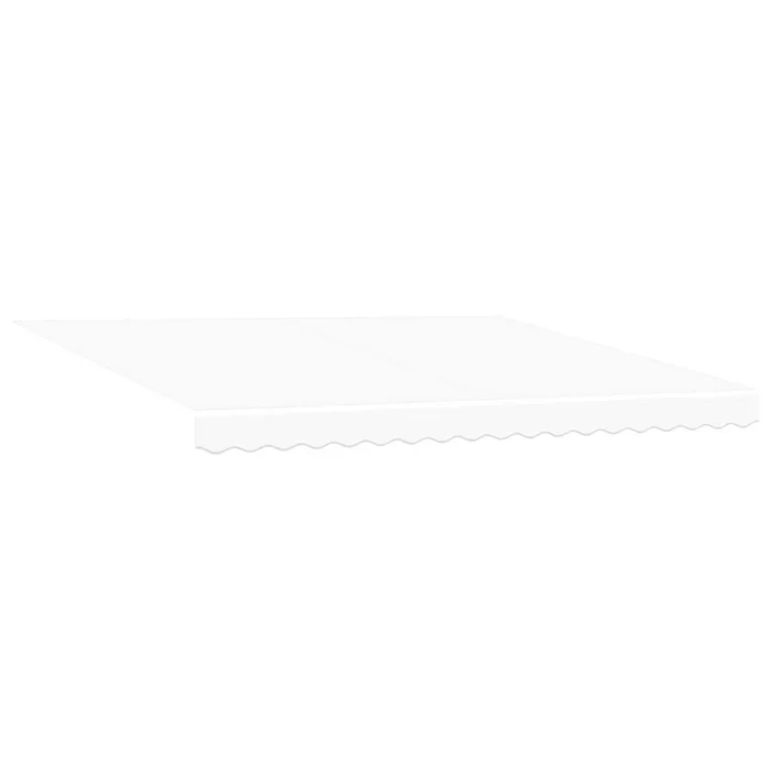 vidaXL Tela de recambio para toldo Blanco 400 x 350 cm Lona