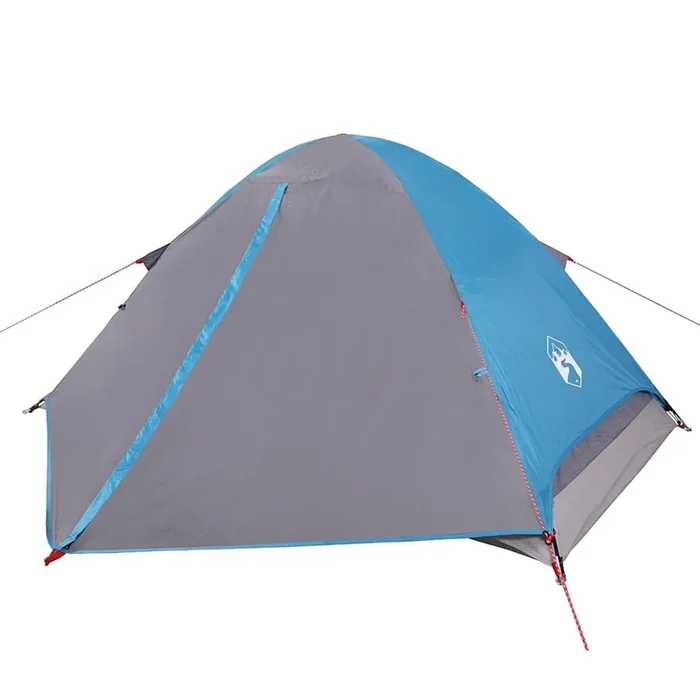 vidaXL Tienda de campaña iglú para 2 personas impermeable azul (5)