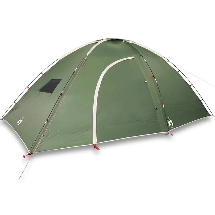vidaXL Tienda de campaña para 8 personas impermeable verde