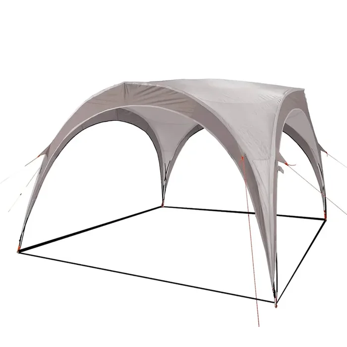 vidaXL Tienda de fiesta impermeable blanco (2)