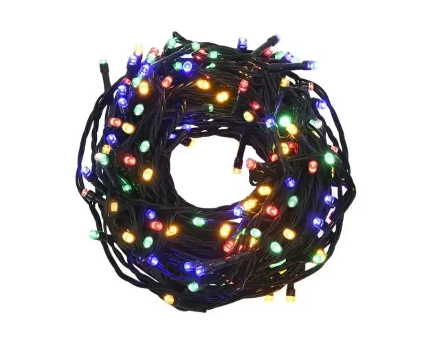 vidaXL tira de luces con 1000 LED PVC multicolor 100 m | Brico Depôt Popolare