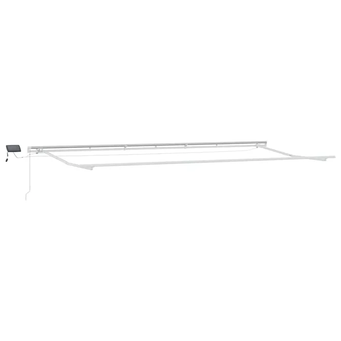vidaXL Toldo con Manual 6 x 3,5 m Metal