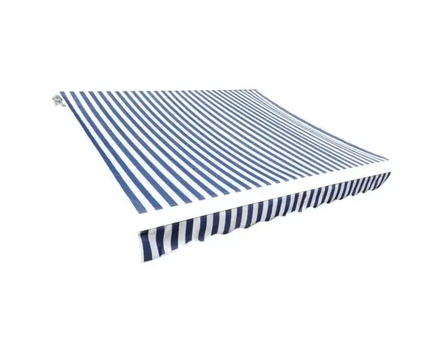 vidaXL toldo de lona azul y blanco 350×250 cm | Brico Depôt Nuovo Arrivo