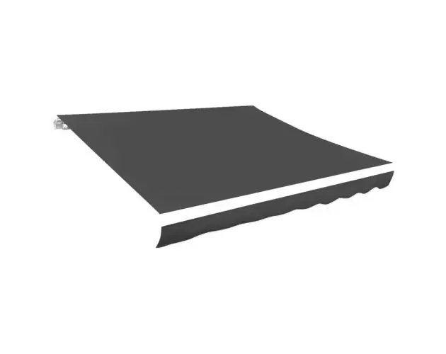 vidaXL toldo de lona blanco gris antracita 600×300 cm | Brico Depôt Occasione Imperdibile