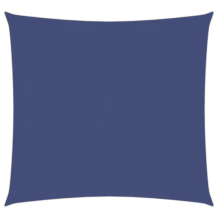 vidaXL Toldo de vela cuadrado tela Oxford azul 6×6 m
