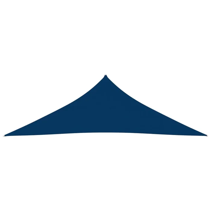 vidaXL Toldo de vela triangular tela Oxford azul 3,5×3,5×4,9 m