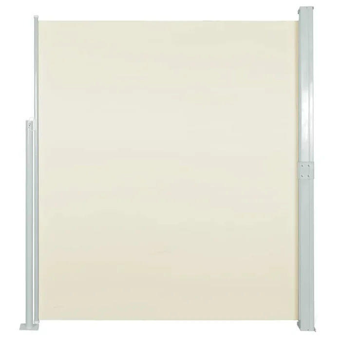 vidaXL Toldo lateral de jardín o terraza crema 160×300 cm