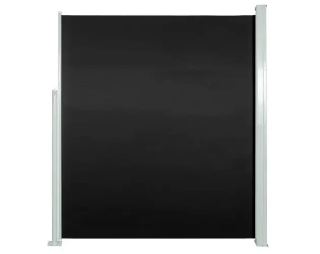 vidaXL toldo lateral retráctil de jardín negro160x300 cm | Brico Depôt Miglior Prezzo