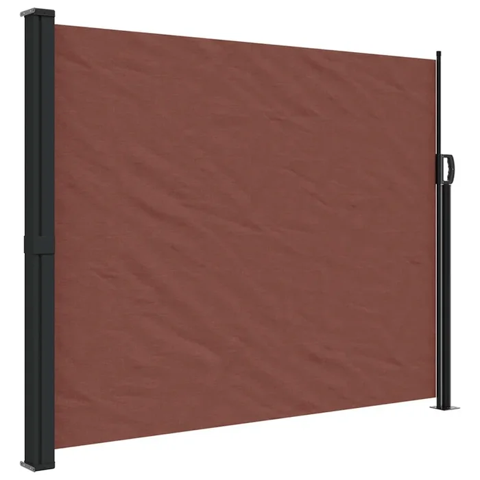 vidaXL Toldo lateral retráctil marrón 160×300 cm