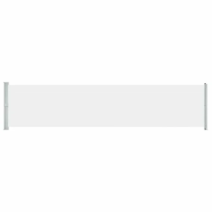 vidaXL Toldo lateral retráctil para patio crema 140×600 cm