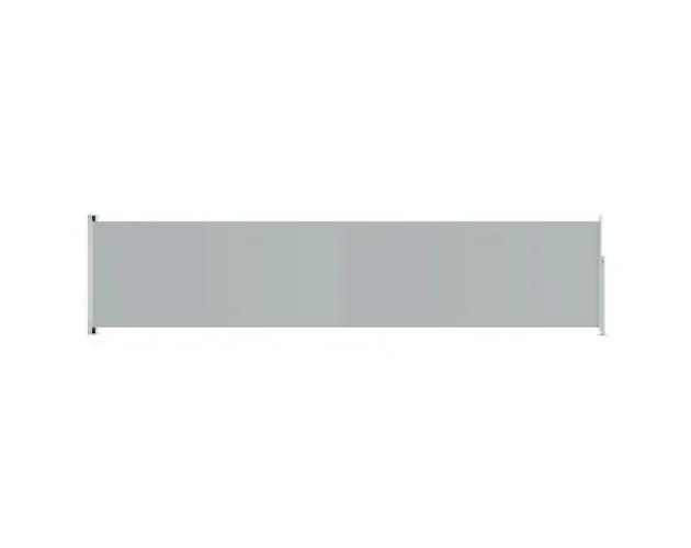 vidaXL toldo lateral retráctil para patio gris 140×600 cm | Brico Depôt Sconto