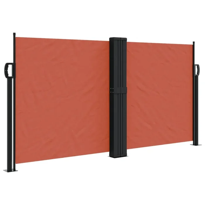 vidaXL Toldo lateral retráctil terracota 120×1200 cm