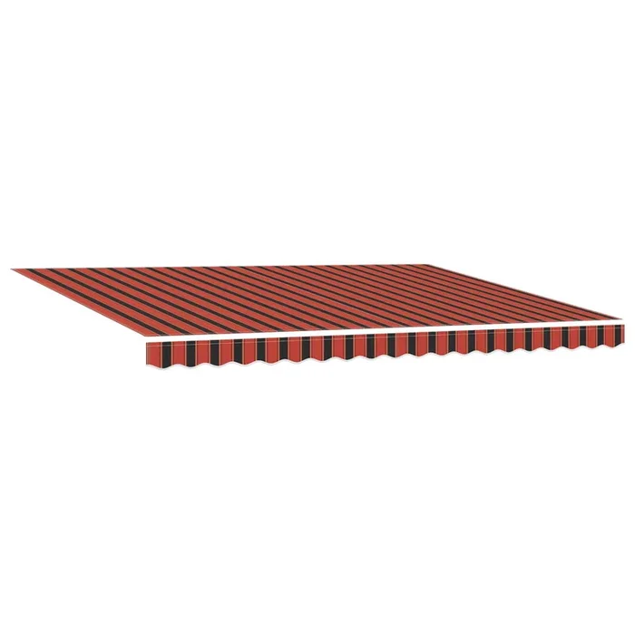 vidaXL Toldo manual retráctil naranja y marrón 450×300 cm (2)