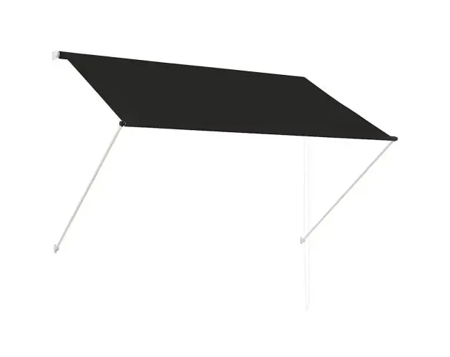 vidaXL toldo retráctil 200×150 cm gris antracita | Brico Depôt Non Perdere
