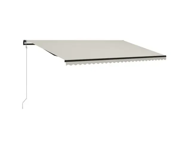 vidaXL toldo retráctil automático color crema 600×300 cm | Brico Depôt Prezzo Scontato
