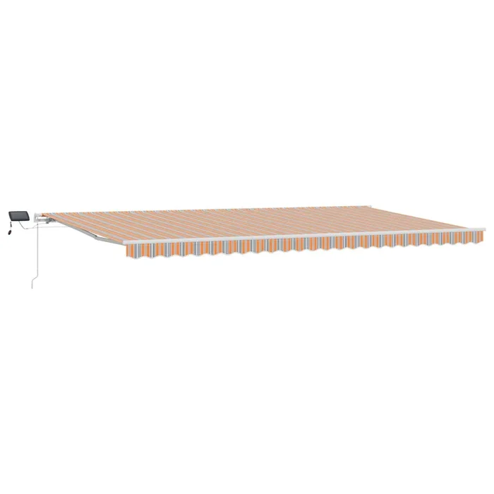 vidaXL Toldo Retráctil con Manual 600 x 300 cm Multicolor
