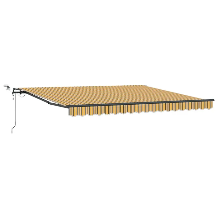 vidaXL Toldo Retráctil con Multicolor 400 x 300 cm tela