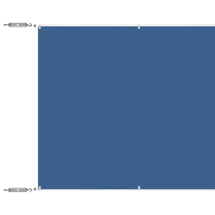 vidaXL Toldo vertical tela oxford azul 60×1200 cm