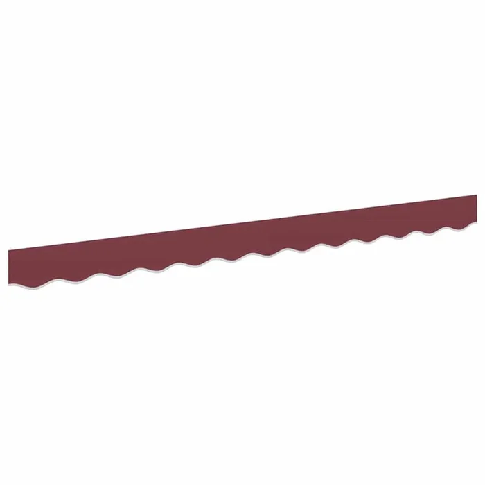 vidaXL Valance de toldo Burdeos 2.3 x 0.2 m Lona