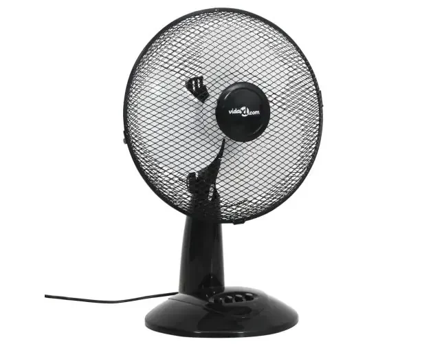 vidaXL ventilador de sobremesa 3 velocidades negro 30 cm 40 w | Brico Depôt Prezzo Conveniente