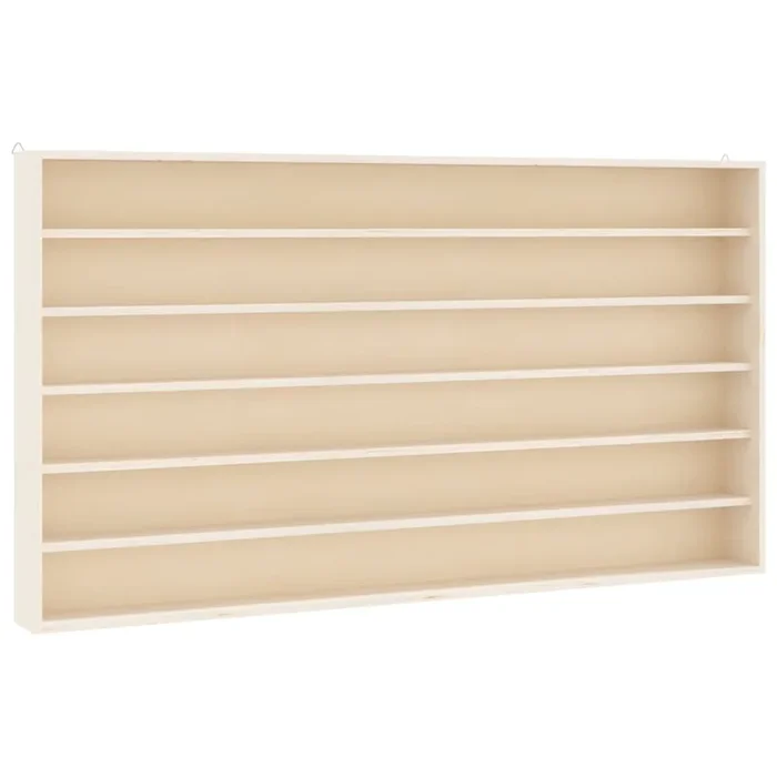 vidaXL Vitrina de madera para coleccionistas con 6 estantes (3)