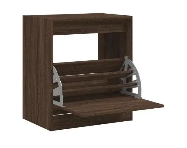 vidaXL zapatero de madera de ingeniería marrón roble 60x42x69 cm | Brico Depôt Promo Stagionale