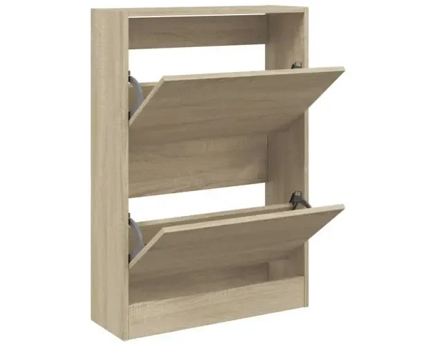 vidaXL zapatero de madera de ingeniería roble sonoma 60x21x87,5 cm | Brico Depôt Spedizione Espresso