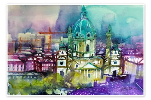 Vienna, Karls Church de Johann Pickl
