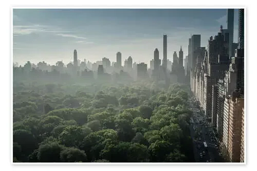 View of Central Park from the 20th floor III de Flo Klein