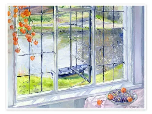 View of the boat de Timothy Easton Bridgeman Images