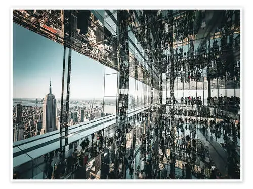 View of the Empire State Building de Flo Klein