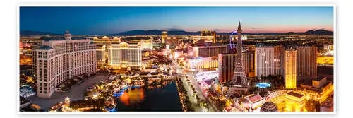 View on Bellagio and the Strip, Las Vegas, Nevada, USA de Matteo Colombo