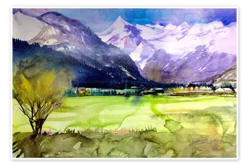 View to Kitzsteinhorn de Johann Pickl
