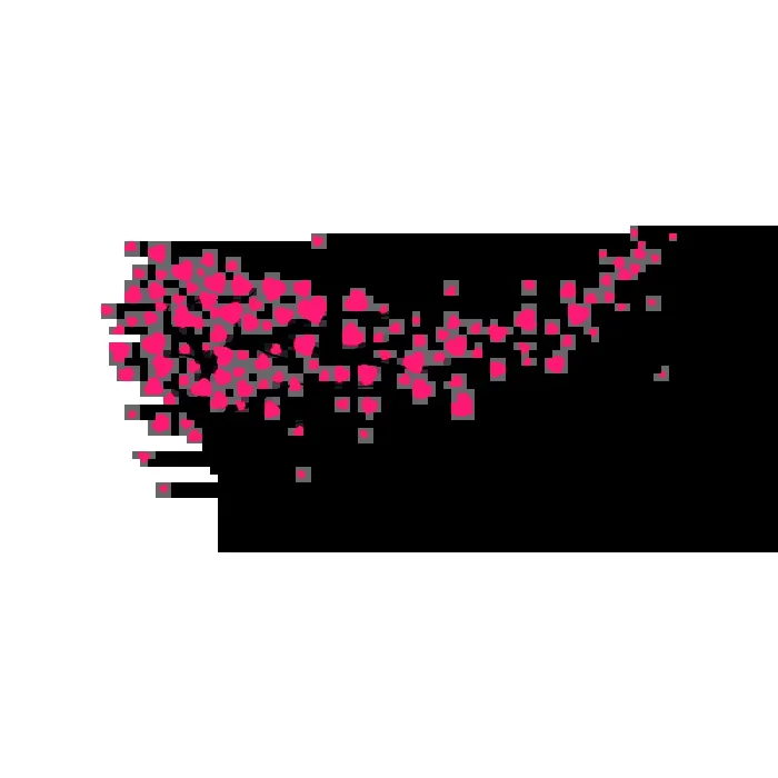 Vinil Decorativo Moderno MO248, Grande, Negro 8288-00, Magenta 8258-06, Original