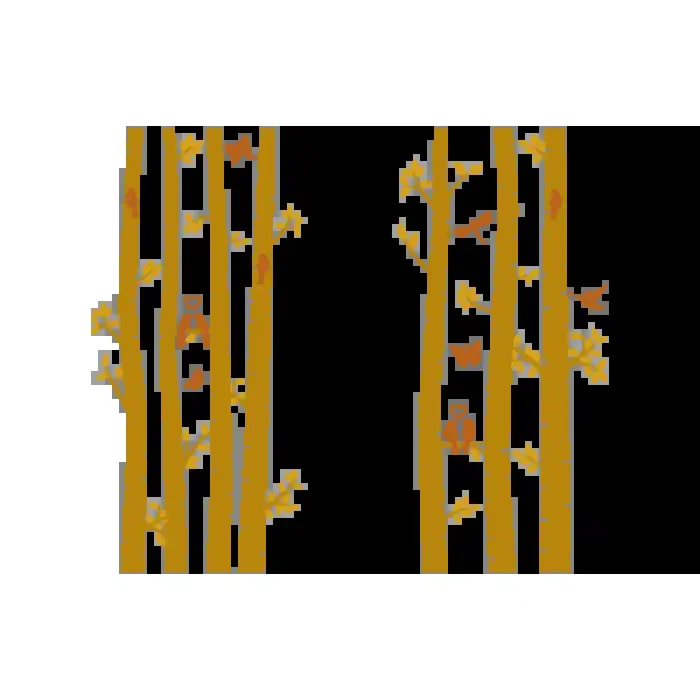 Vinil Decorativo Moderno MO302C, Mediano, Oro 8278-00, Mostaza 8908-20, Cobre 8278-01, Original