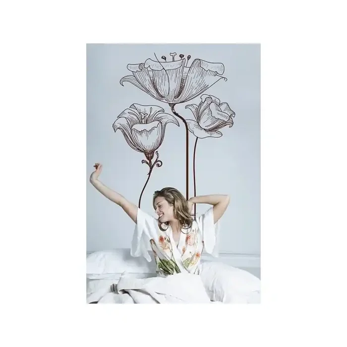 Vinilo Decorativo Floral FL061