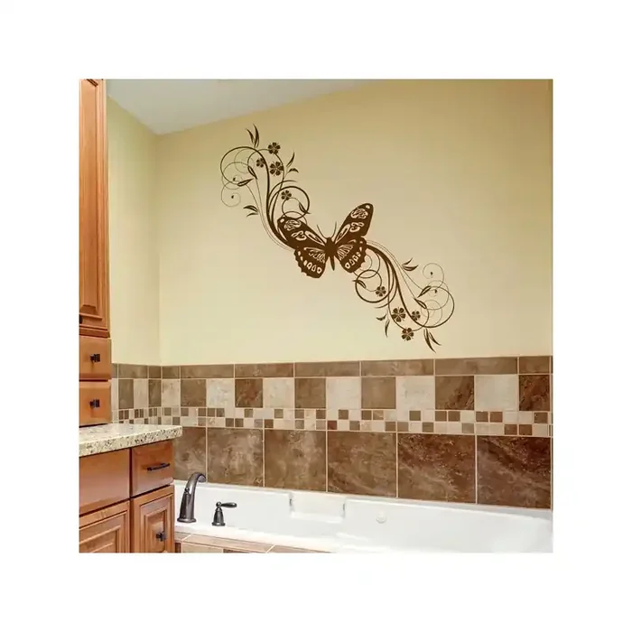 Vinilo Decorativo Floral FL081